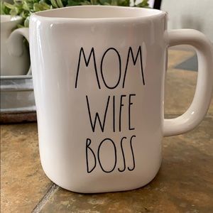 RAE DUNN Mom Wife Boss Mug